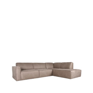 LABEL51 Bank Kay - Taupe - Microfiber - Rechts