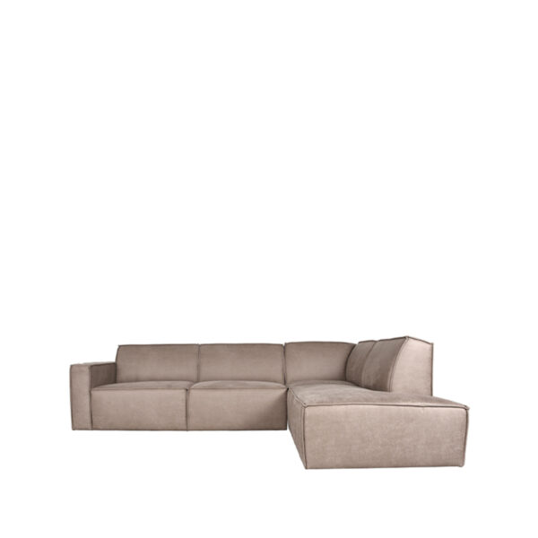 LABEL51 Bank Kay - Taupe - Microfiber - Rechts Kay