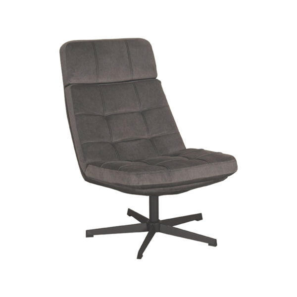 LABEL51 Fauteuil Alvar - Antraciet - Cosmo Alvar