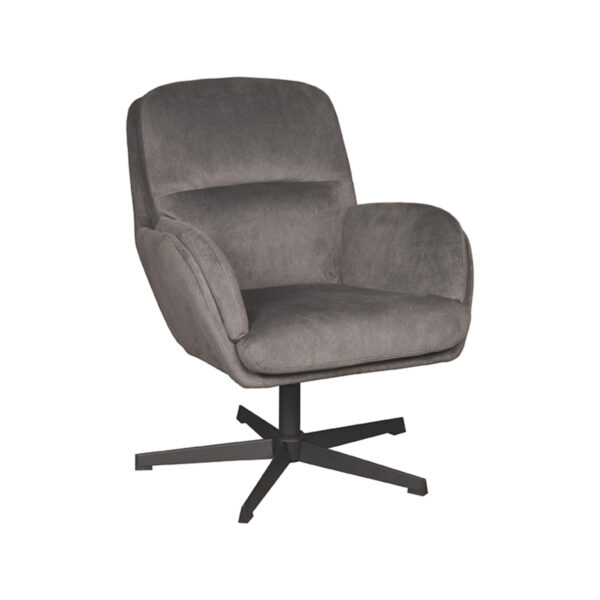 LABEL51 Fauteuil Moss - Antraciet - Cosmo Moss