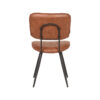 LABEL51 Eetkamerstoel Fos - Cognac - Leder - Afbeelding 4