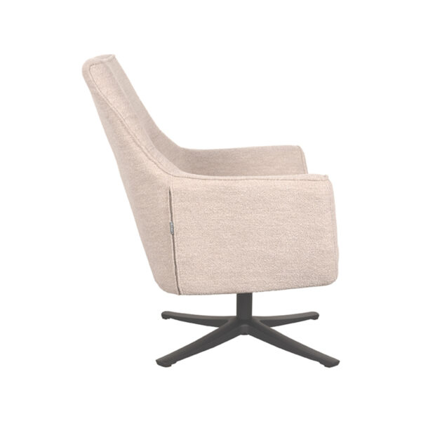 LABEL51 Fauteuil Tod - Naturel - Boucle Boucle