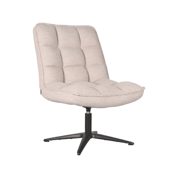 LABEL51 Fauteuil Vince - Naturel - Boucle Vince