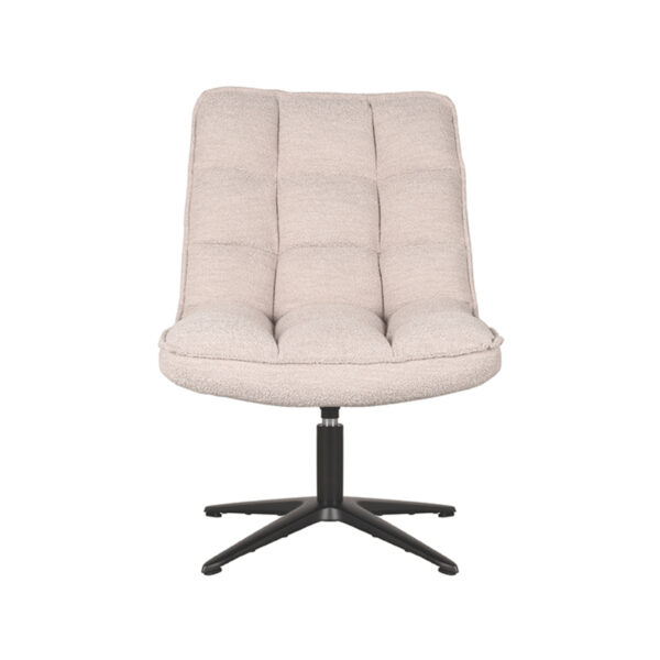 LABEL51 Fauteuil Vince - Naturel - Boucle Boucle