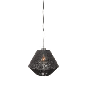 LABEL51 Hanglamp Ibiza - Zwart - Jute - 1-Lichts