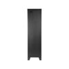LABEL51 Bergkast Fence - Zwart - Metaal - 1-Deurs Fence