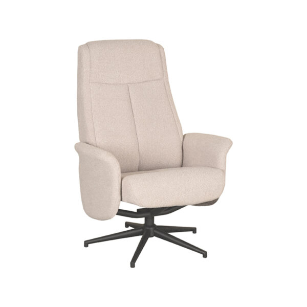 LABEL51 Fauteuil Bergen - Naturel - Boucle Bergen