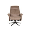 LABEL51 Fauteuil Bergen - Taupe - Micro Suede - Afbeelding 5