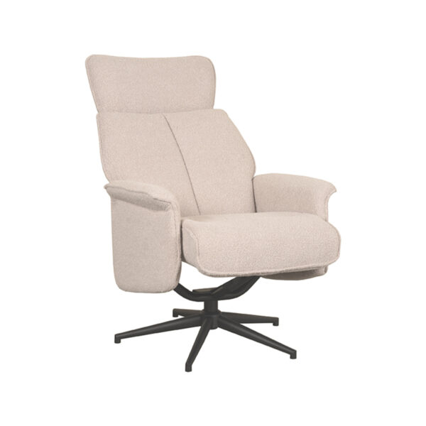 LABEL51 Fauteuil Verdal - Naturel - Boucle Boucle