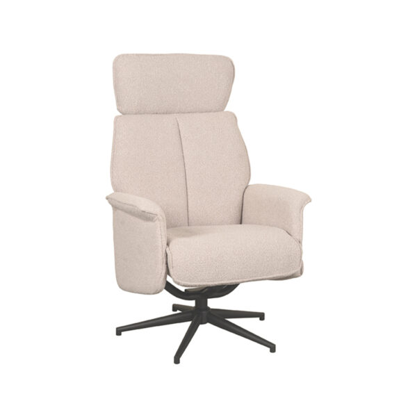 LABEL51 Fauteuil Verdal - Naturel - Boucle Verdal