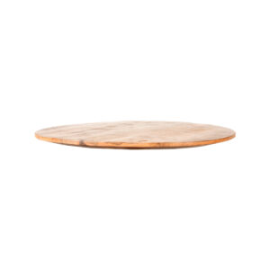 LABEL51 Eetkamertafel Tafelblad Sloppy Edge - Rough - Mangohout - Rond - 70 cm