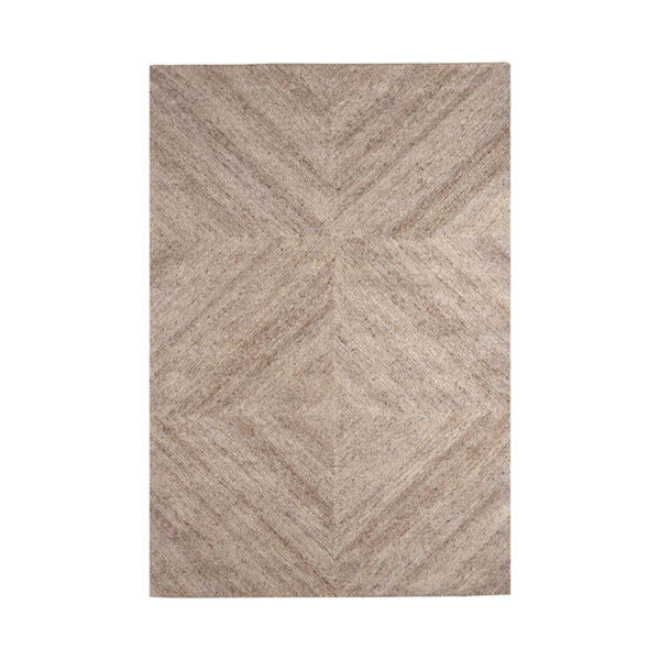 LABEL51 Vloerkleden Blendy - Taupe - Wol - 200x300 cm