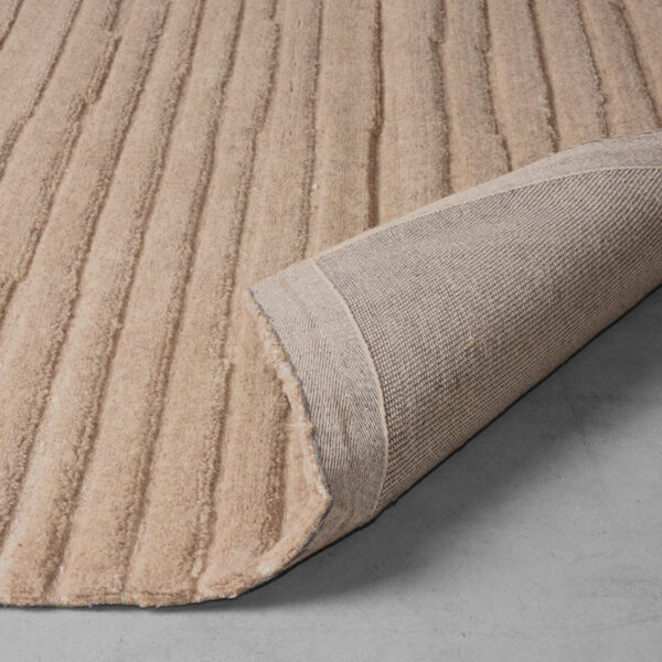 LABEL51 Vloerkleden Luxy - Taupe - Wol - 160x230 cm Wol