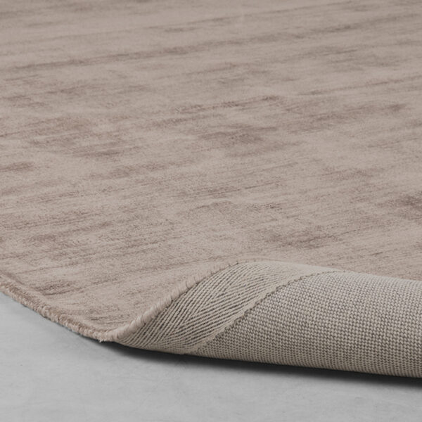 LABEL51 Vloerkleden Velvy - Taupe - Synthetisch - 160x230 cm Synthetisch