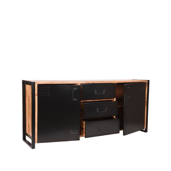 LABEL51 Dressoir Brussels - Rough - Mangohout - 190 cm Brussels