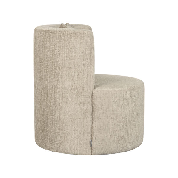 LABEL51 Fauteuil Evy - Beige - Elegance - 65 cm Elegance