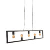 LABEL51 Hanglamp Quadrato - Zwart - Metaal - Afbeelding 4
