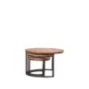 LABEL51 Salontafel Set Triplet - Rough - Mangohout Mangohout