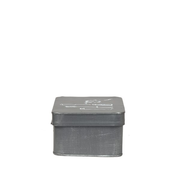 LABEL51 Make-Up opbergkist - Grijs - Metaal - Afbeelding 5