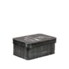 LABEL51 Make-Up opbergkist - Zwart - Metaal