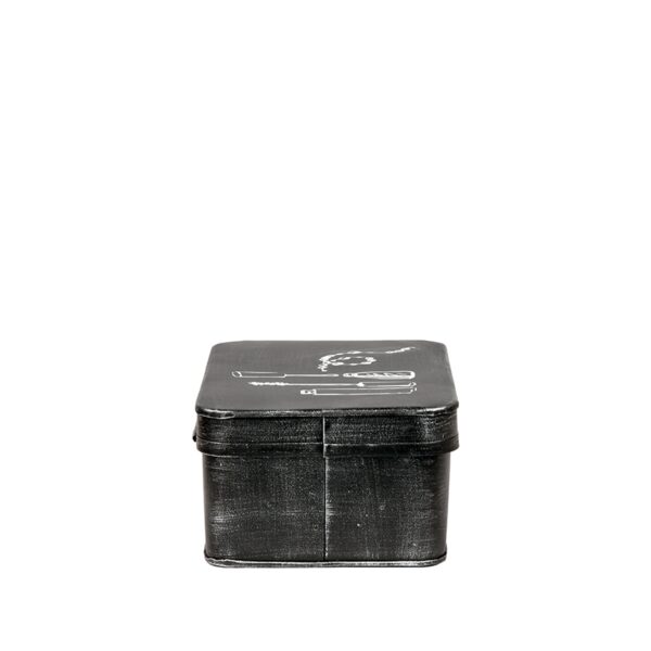 LABEL51 Make-Up opbergkist - Zwart - Metaal - Afbeelding 5