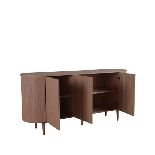 LABEL51 Dressoir Oliva - Walnoot - Eiken - Dressoir 180 cm Oliva