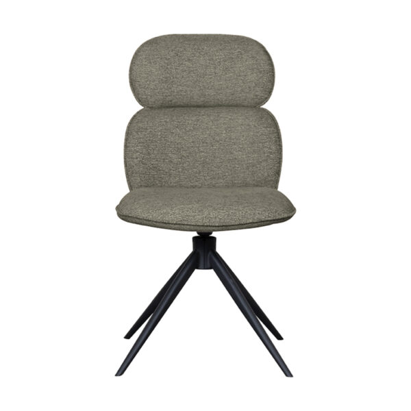 LABEL51 Eetkamerstoel Finn - Truffel grijs - Boucle Boucle