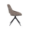 LABEL51 Eetkamerstoel Marlow - Hunter - Elite - Black Frame - Afbeelding 5