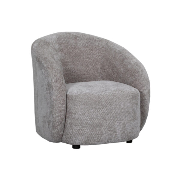 LABEL51 Fauteuil Alby - Stone - Stof Alby