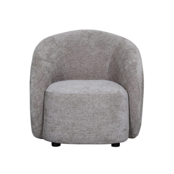 LABEL51 Fauteuil Alby - Stone - Stof Stof