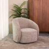 LABEL51 Fauteuil Alby - Stone - Stof