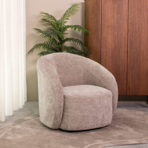 LABEL51 Fauteuil Alby - Stone - Stof