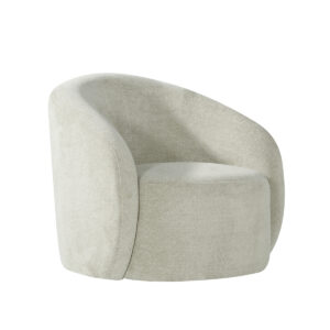 LABEL51 Fauteuil Alby - Naturel - Stof