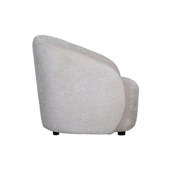 LABEL51 Fauteuil Alby - Naturel - Stof Stof