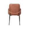 LABEL51 Eetkamerstoel Jari - Cognac - Microfiber - Afbeelding 4