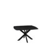 LABEL51 Eetkamertafel Blake - Zwart - Mangohout - 140x140 cm - Afbeelding 4
