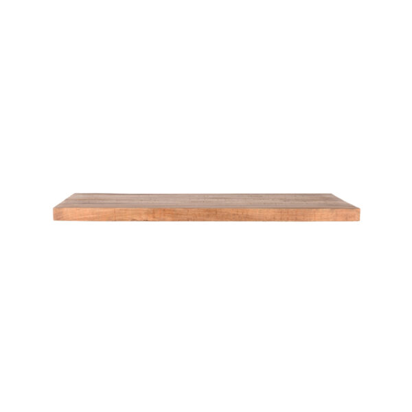 LABEL51 Eetkamertafel Tafelblad Straight Edge - Rough - Mangohout - 120 cm Straight Tafelblad Straight Edge