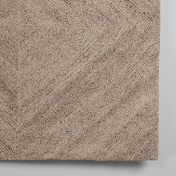 LABEL51 Vloerkleden Blendy - Taupe - Wol - 160x230 cm Blendy