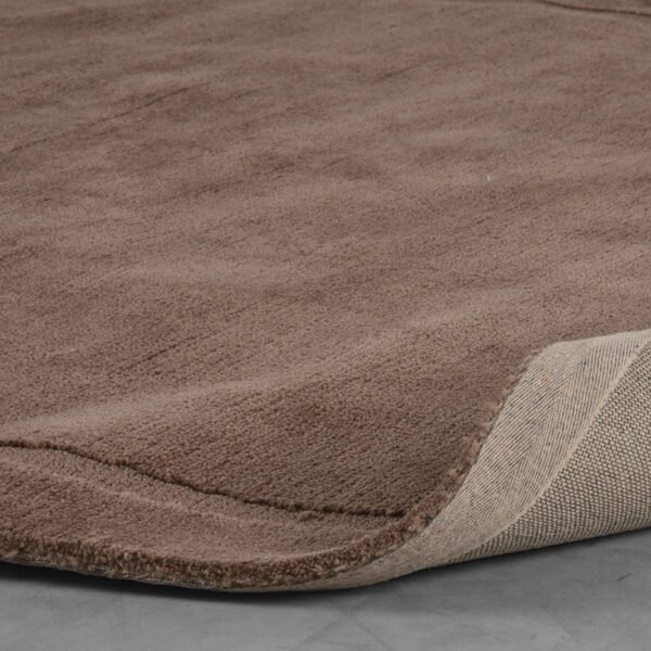 LABEL51 Vloerkleden Mody - Taupe - Synthetisch - 160x230 cm Synthetisch