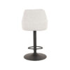 LABEL51 Barkruk Fender - Wit - Boucle - Zithoogte 64-84 Boucle