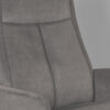 LABEL51 Fauteuil Bergen - Antraciet - Cosmo - Incl. Hocker - Afbeelding 4