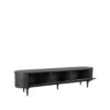 LABEL51 Tv-meubel Oliva - Zwart - Eiken - Tv-Meubel 220 cm Oliva