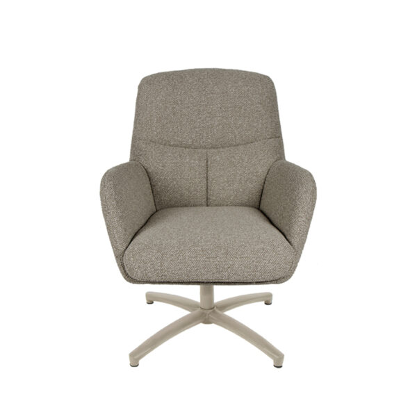 LABEL51 Fauteuil Chill Zone - Truffel grijs - Boucle - Afbeelding 4