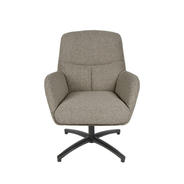 LABEL51 Fauteuil Chill Zone - Truffel grijs - Boucle Boucle