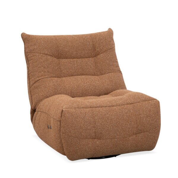 LABEL51 Fauteuil Relax & Recharge - Coral - Boucle