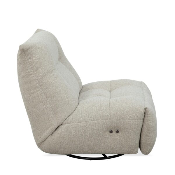 LABEL51 Fauteuil Relax & Recharge - Naturel - Boucle Boucle