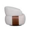 LABEL51 Fauteuil Valenza - Naturel - Boucle - Walnoot Eiken - Afbeelding 5
