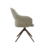 LABEL51 Eetkamerstoel Bern - Truffel grijs - Boucle - Bronze Frame - Afbeelding 4