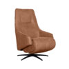 LABEL51 Fauteuil Odense - Cognac - Micro Suede - One Size Odense