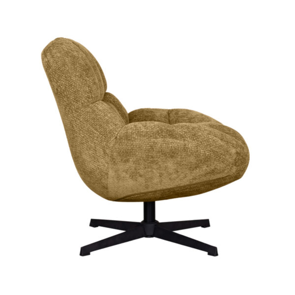 LABEL51 Fauteuil Huxley - Mustard - Elite - One Size - Afbeelding 4
